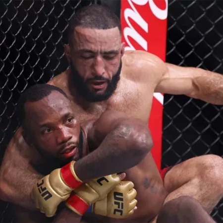 Белал Мухаммад высмеивает Леона Эдвардса после поражения на UFC London