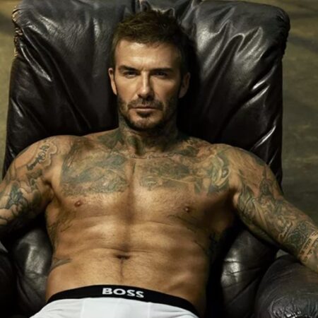 Кайл Уокер, как Дэвид Бекхэм, стал лицом рекламной кампании нижнего белья Hugo Boss