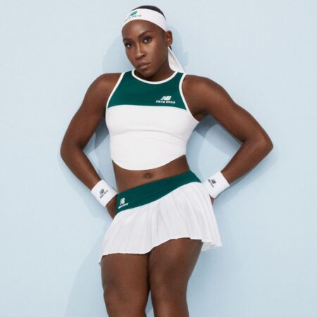 Коко Гофф объединяется с Miu Miu и New Balance для эксклюзивной капсульной коллекции