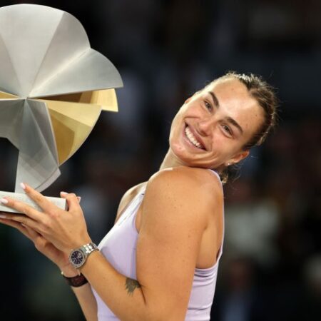 Соболенко укрепила лидерство в Гонке WTA после победы в Мадриде