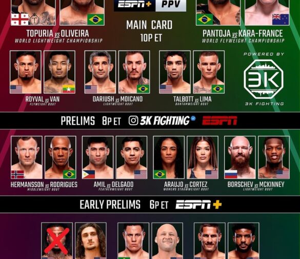 Медиа-день UFC 317: Полное расписание и ключевые бои