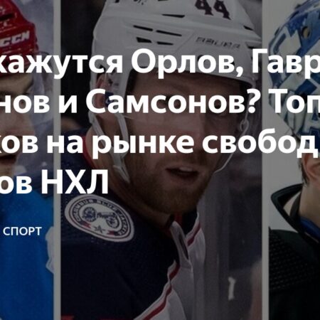 Прогнозы рынка свободных агентов НХЛ 2025: Топ-10 игроков и куда они могут перейти