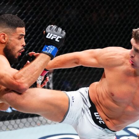 Стивен Томпсон против Габриэля Бонфима на UFC Nashville