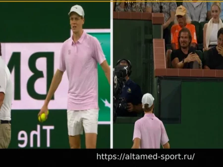 Фанат вывел Синнера из себя: теннисист пришел в ярость и так отреагировал во время матча с Фонсекой