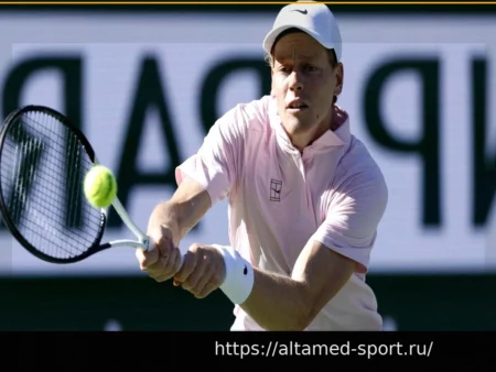 Теннис Индиан-Уэллс: Синнер — Фонсека. 1/8 финала, прямая трансляция сегодня