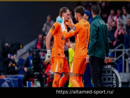 Игорь Тудор объяснил экстренную замену вратаря Кински на 17-й минуте: «Это было необходимо для сохранения игрока»