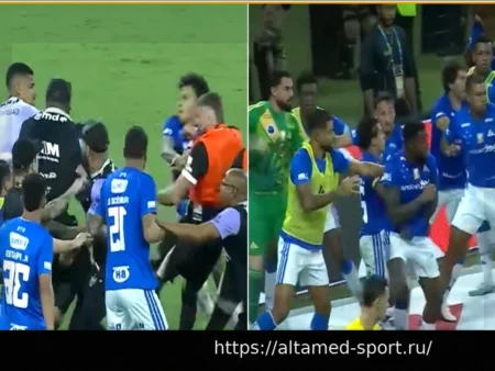 Футбольное безумие в Бразилии: 23 удаления в матче «Крузейро» — «Атлетико Минейро»!