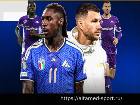 Джеко и Кин: Из товарищей по команде в соперники на матче Босния – Италия