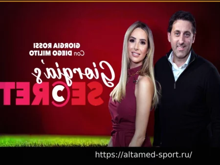 DAZN запускает новый формат «Giorgia’s Secret» с Джорджией Росси и Диего Милито
