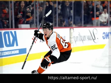Матвей Мичков из «Флайерз» — один из самых горячих игроков НХЛ перед плей-офф