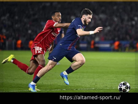 Лига Чемпионов: ПСЖ одержал победу над Ливерпулем