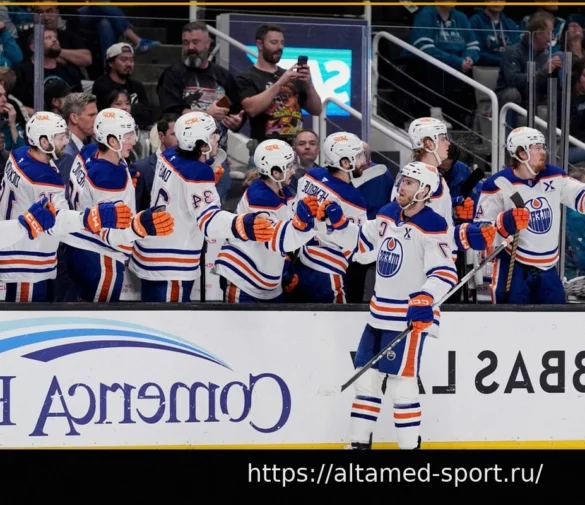 3 Вывода Из Победы «Ойлерз» Над «Шаркс» Со Счетом 5-2