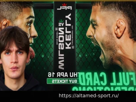 PFL Белфаст: Результаты и подсчет очков за раунд боя Келли против Уилсона