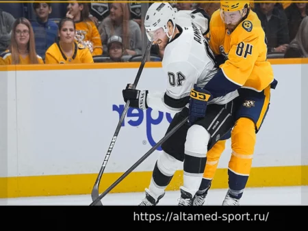 Лос-Анджелес Кингз: Отчаянный камбэк и очко в поражении от «Предаторз»